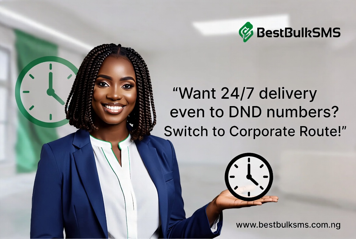 24/7 delivery to DND numbers
